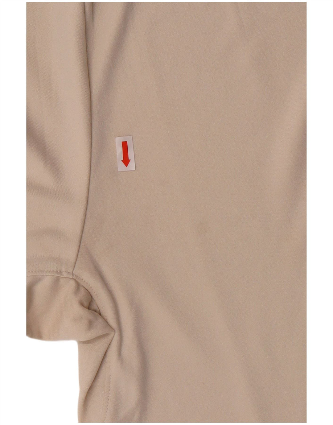 CALVIN KLEIN Mens T-Shirt Top Medium Beige Polyester