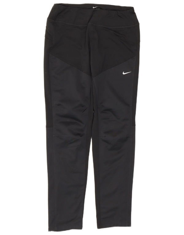 Leggings Nike Dri Fit da donna UK 10 piccoli poliestere nero
