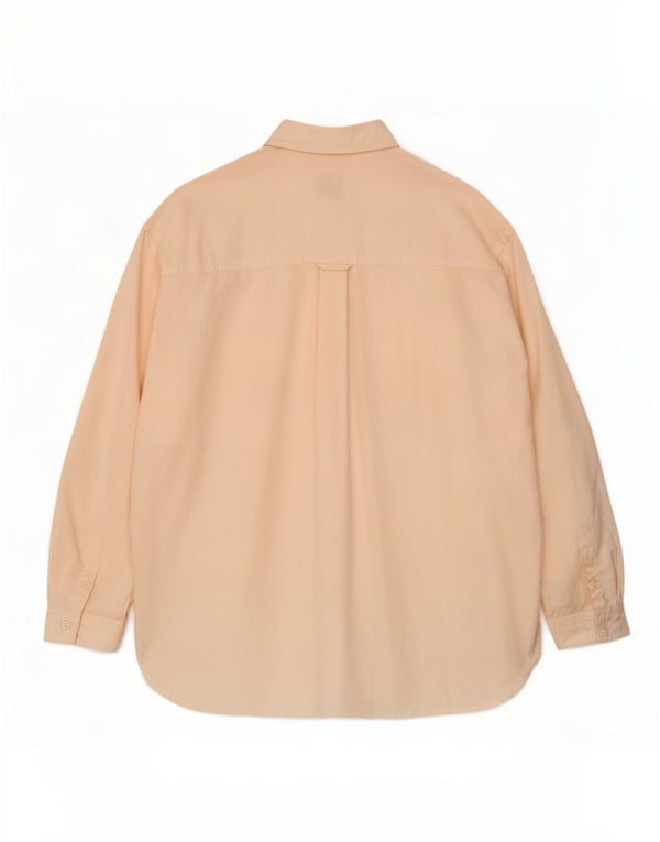 Camicia ampia da donna Fat Face UK 16 Large Lyocell rosa