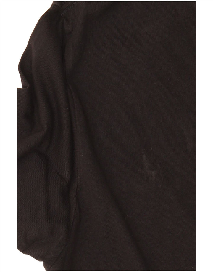 T-shirt da uomo Puma Top in cotone nero medio
