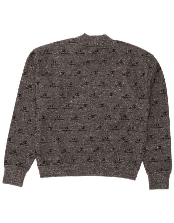 Felpa corta da donna con grafica Champion Champion UK 10 Small Grey Flecked