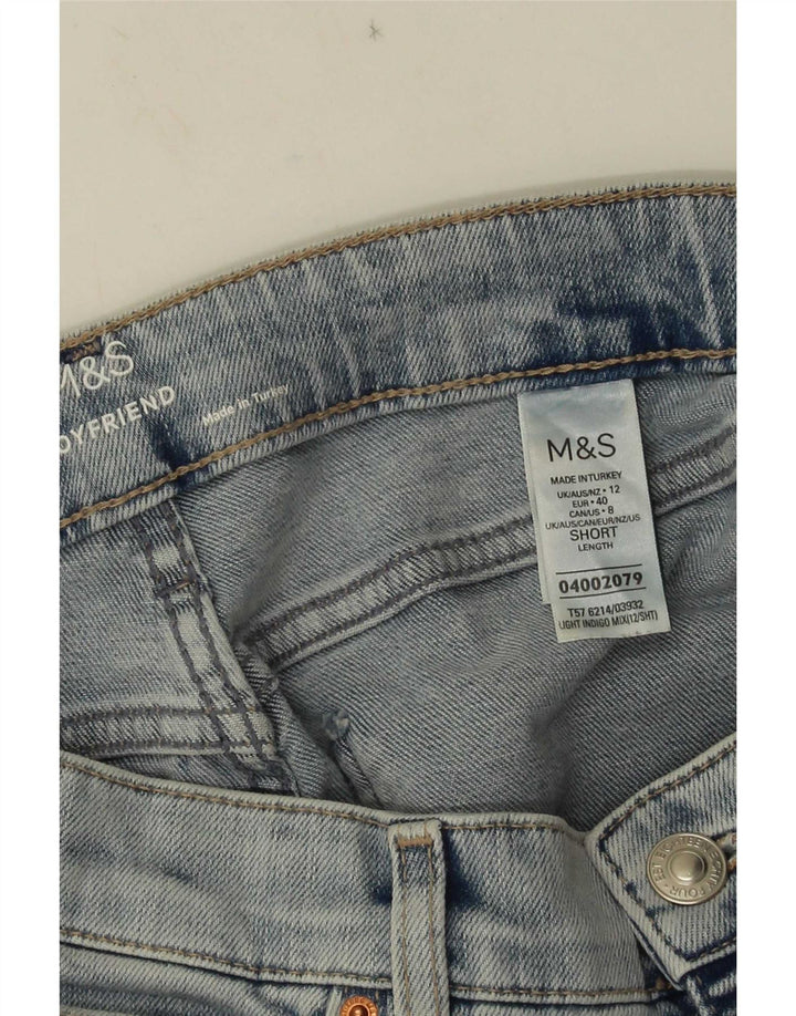 Jeans affusolati da donna Marks & Spencer UK 12 medio W28 L27 blu
