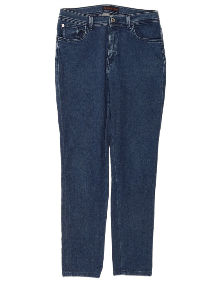 Jeans Slim Donna Trussardi W28 L28 Blu Navy