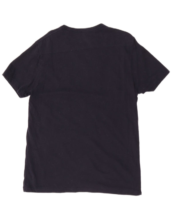 T-shirt grafica da uomo con vestibilità regolare French Connection Top blu navy medio
