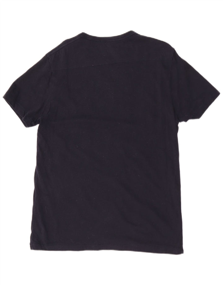T-shirt grafica da uomo con vestibilità regolare French Connection Top blu navy medio