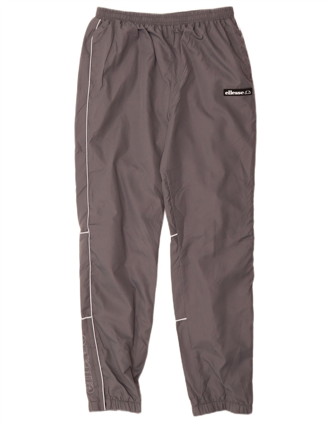 Pantaloni da tuta con grafica Ellesse da ragazzo, pantaloni da jogging, 13-14 anni, poliestere grigio