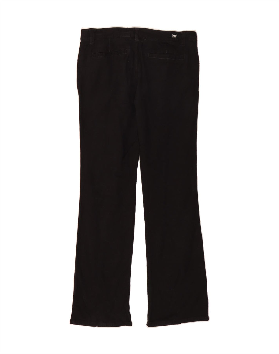 LEE Womens Bootcut Chino Trousers US 13 Large W34 L32 Black Cotton Vintage Lee and Second-Hand Lee from Messina Hembry 