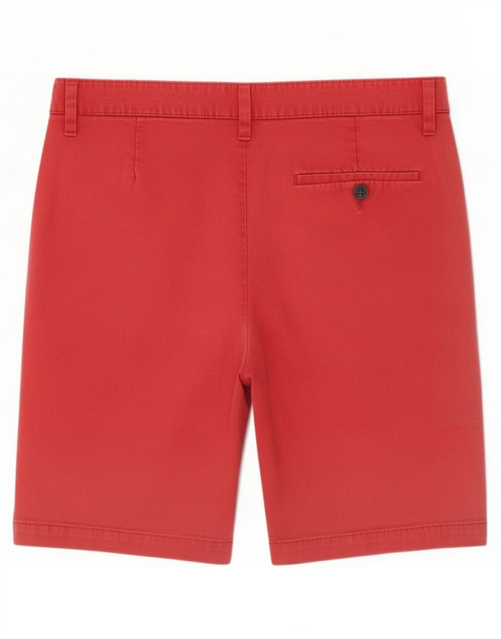 Pantaloncini chino da uomo Marks & Spencer medi W32 rossi