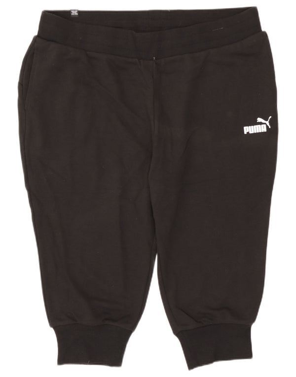 Pantaloncini sportivi da donna Puma UK 18 XL cotone nero