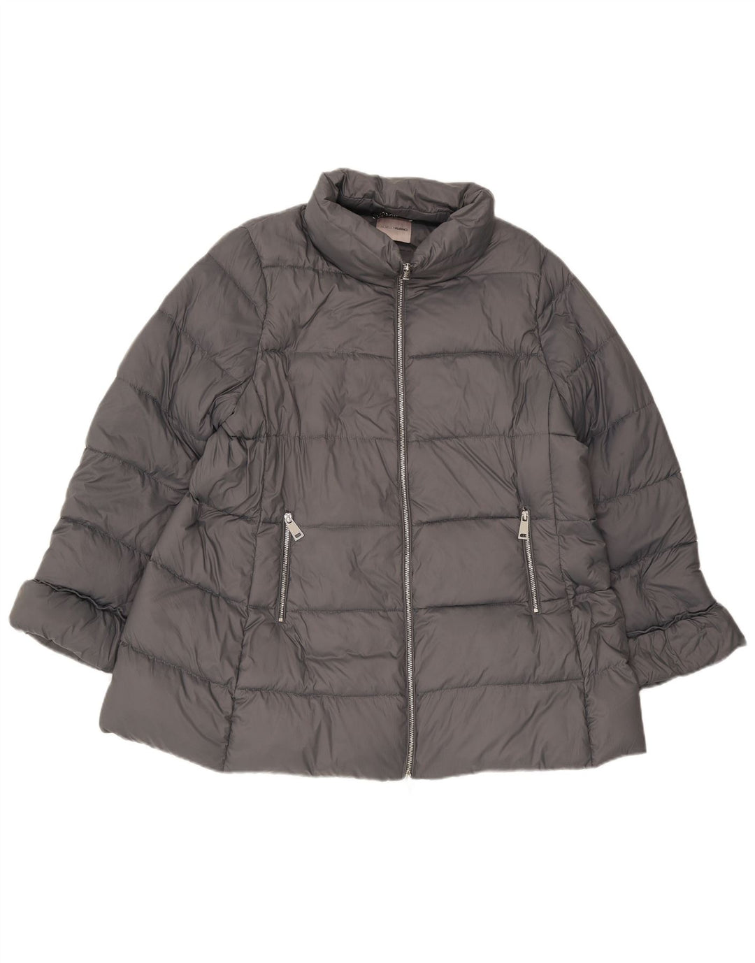 Giacca imbottita da donna Fiorella Rubino UK 18 XL Poliammide grigia