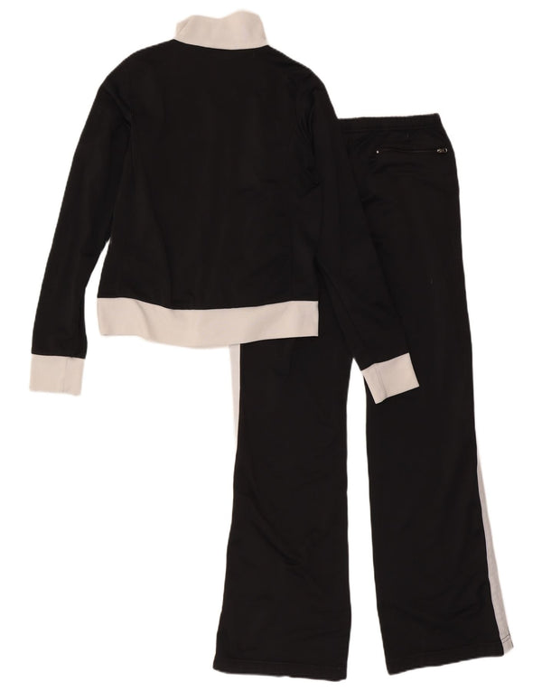 Tuta intera da donna Nike UK 8/10 Small Nero Colourblock Poliestere