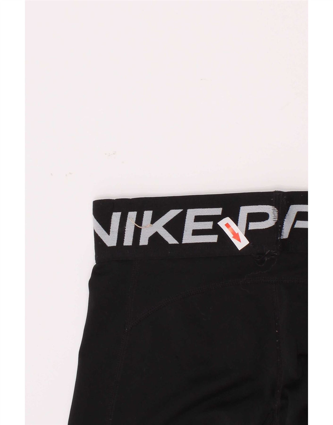 Leggings grafici Nike Dri Fit per ragazze 8-9 anni piccoli in poliestere nero