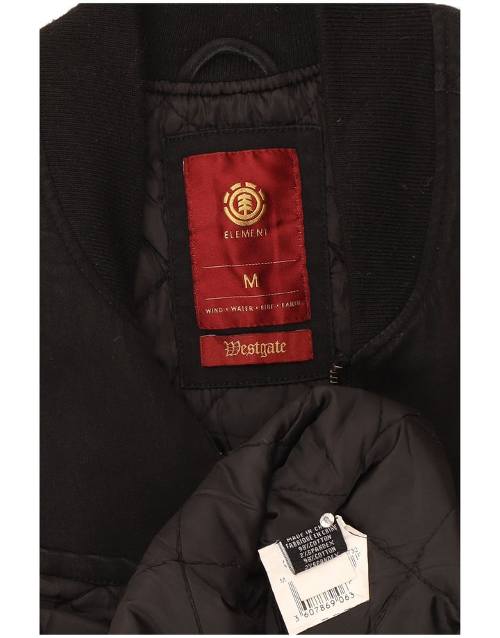 Gilet da uomo Element UK 38 cotone nero medio
