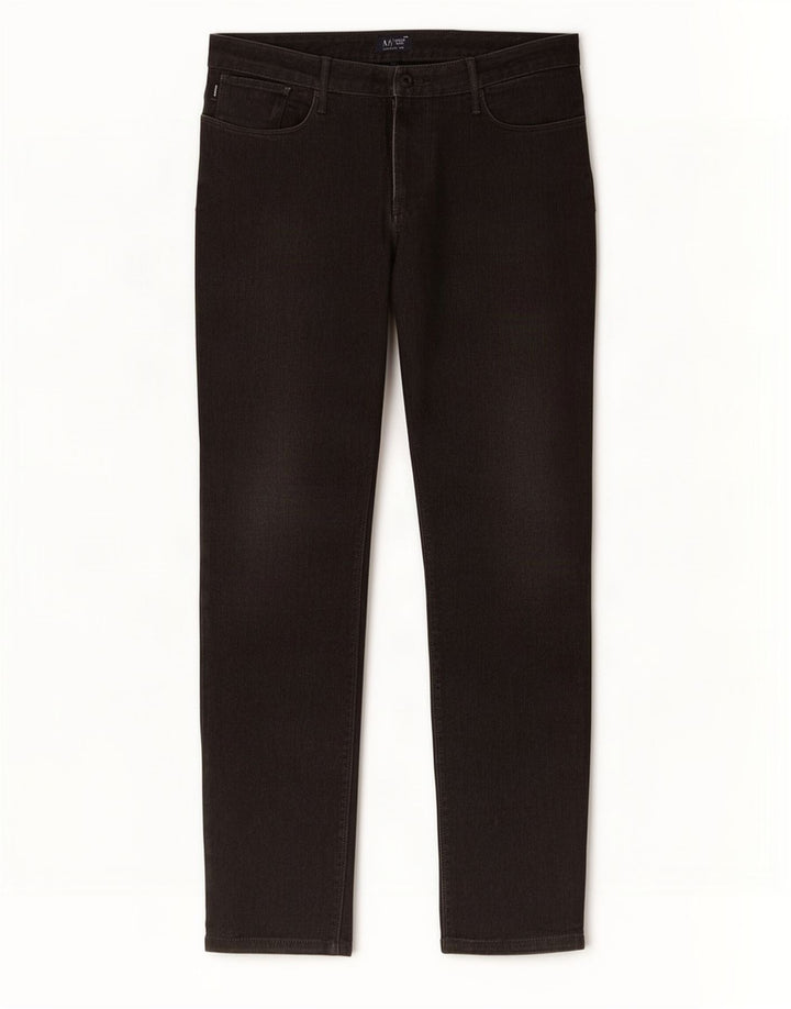 Jeans slim da uomo Armani W36 L30 cotone nero