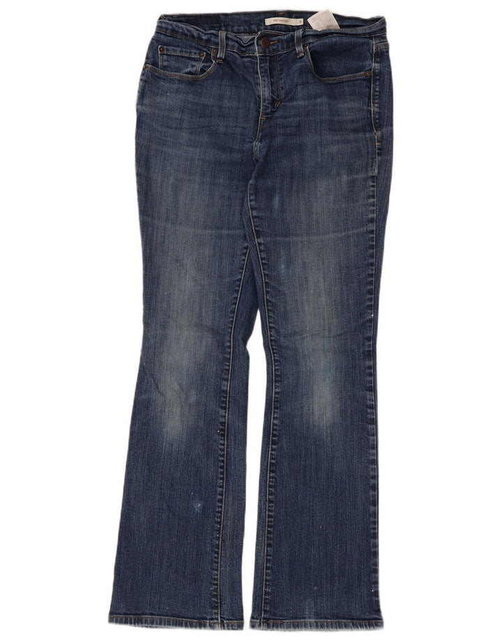 Jeans Levi's 515 Bootcut da donna US 8 medio W30 L29 cotone blu