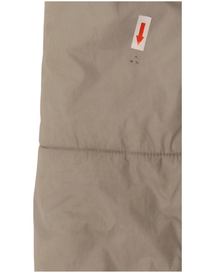 Giacca imbottita foderata da uomo Tommy Hilfiger UK 40 grande nylon grigio