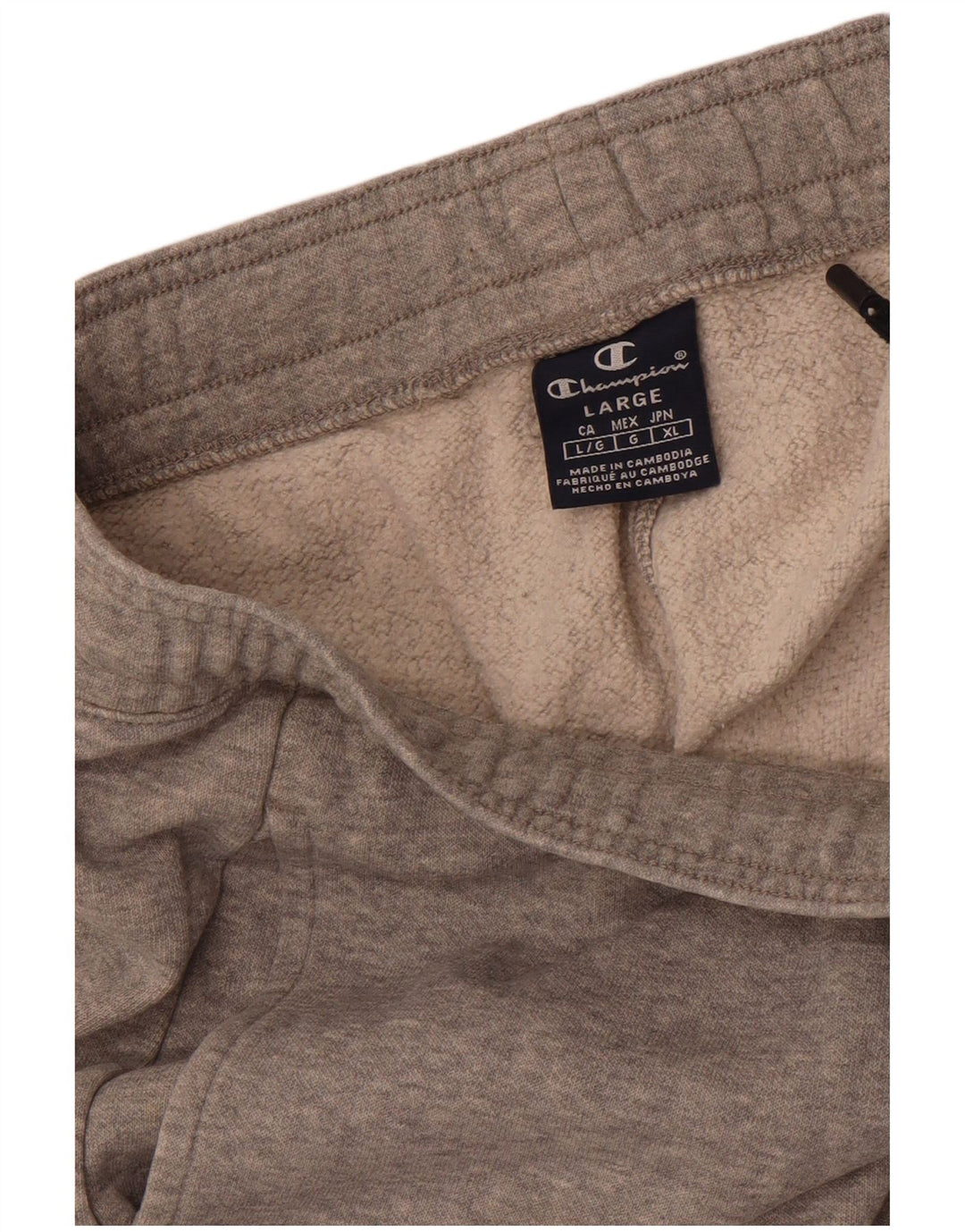 Pantaloni da tuta da uomo Champion Joggers grandi grigi screziati