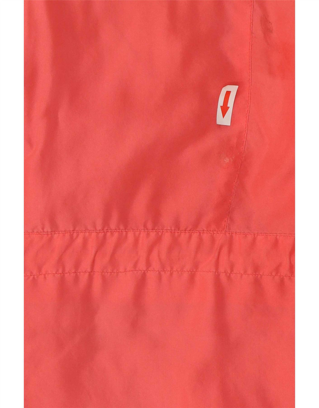 Giacca a vento vintage da donna UK 18 XL in seta rosa