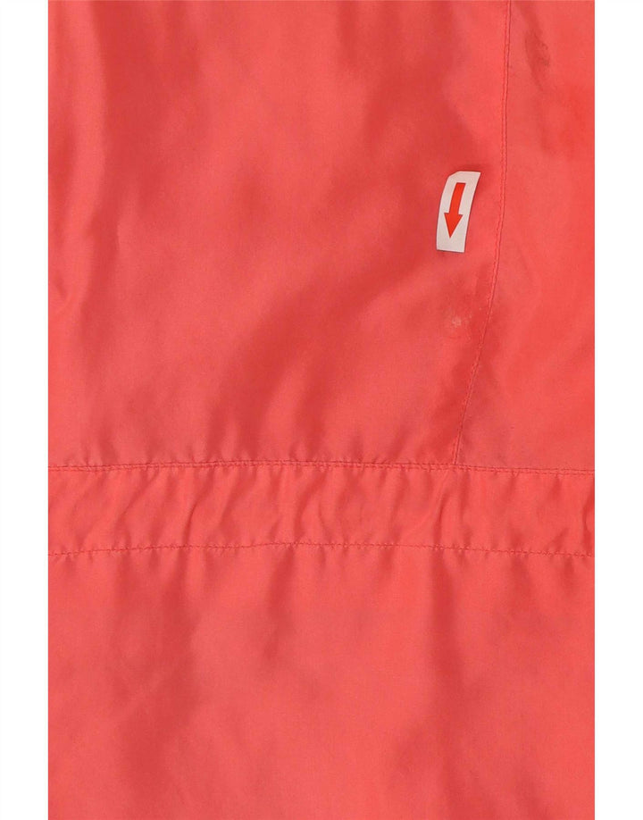 Giacca a vento vintage da donna UK 18 XL in seta rosa