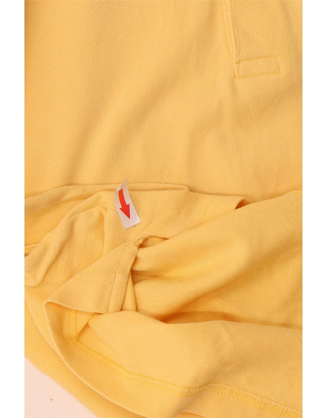 Polo Asics Uomo Cotone Giallo Medio
