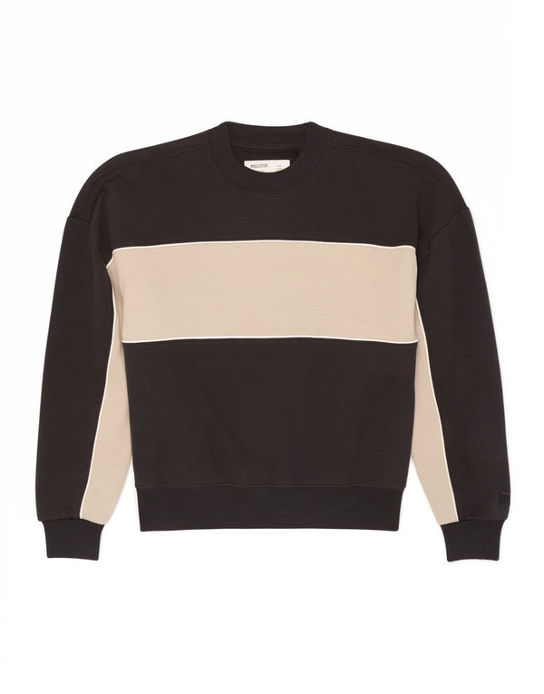 Felpa oversize da donna Hollister UK 6 XS color block nero