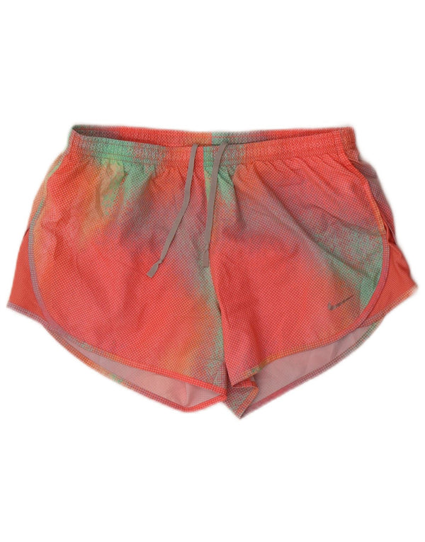 Pantaloncini sportivi Nike Dri Fit da donna UK 10 Small multicolore Tie Dye