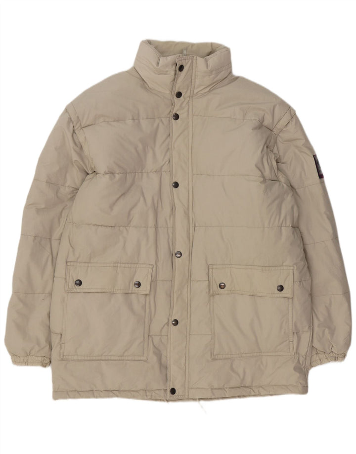 Giacca imbottita da uomo Brugi UK 42 XL Beige