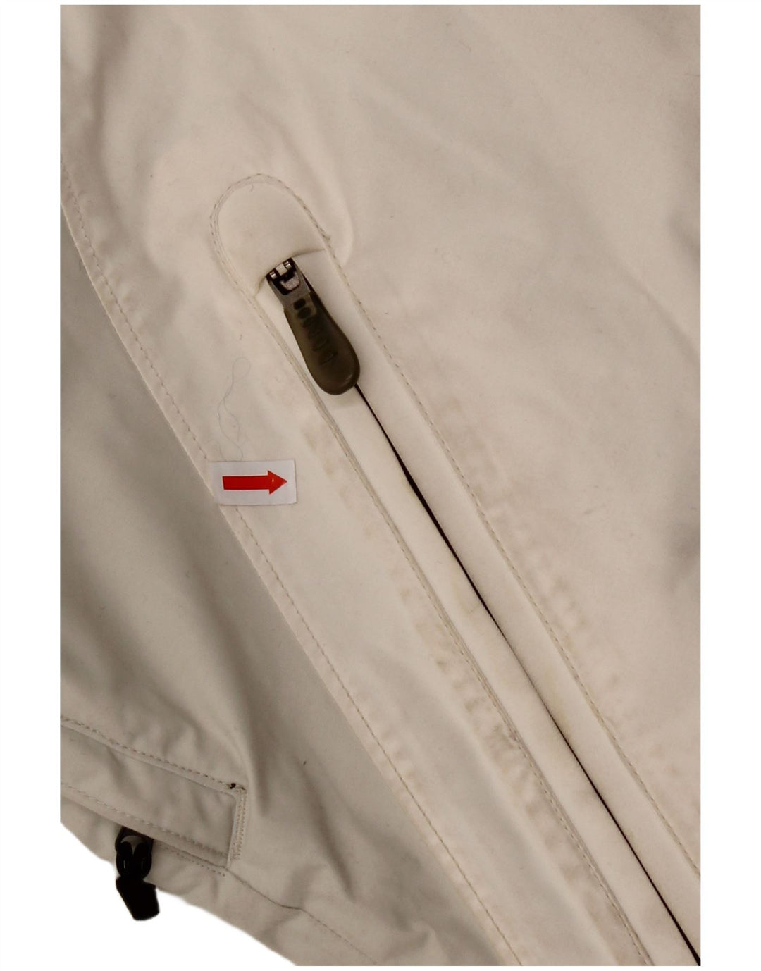 Giacca a vento in titanio da donna COLUMBIA UK 16 Large White Colourblock