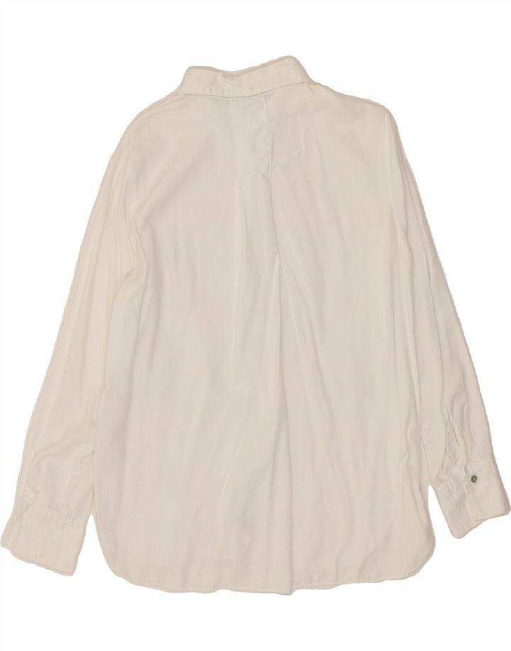 Maglia da donna MASSIMO DUTTI EU 38 Small Lyocell bianco