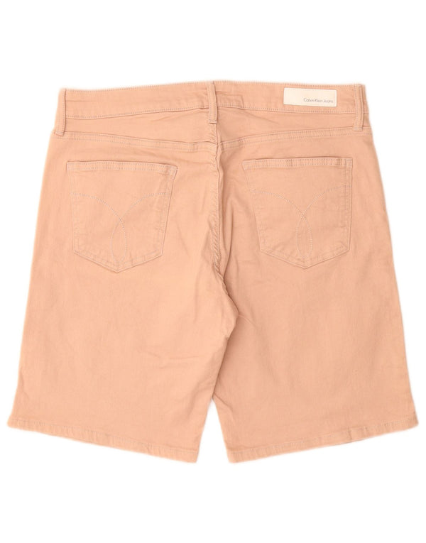 Pantaloncini di jeans da uomo Calvin Klein W31 cotone rosa medio