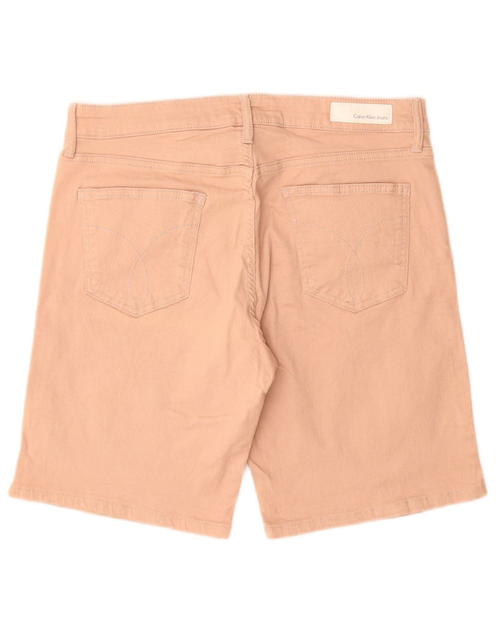 Pantaloncini di jeans da uomo Calvin Klein W31 cotone rosa medio