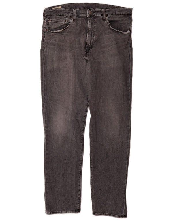 Levi's Uomo 502 Jeans affusolati W36 L34 Cotone grigio