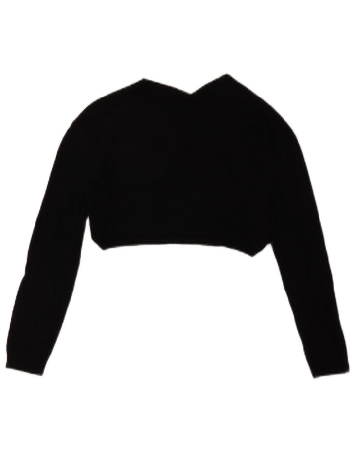 Top corto da donna con maniche a 3/4 Max & Co. UK 10 piccolo nero