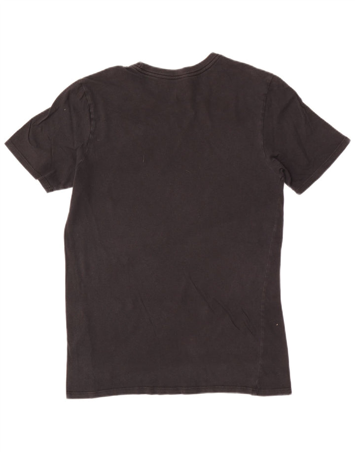 T-shirt grafica Nike da uomo con taglio atletico, piccola, in cotone nero