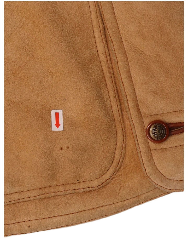 Giacca in montone DIBI Uomo Uomo IT 46 Small Beige Shearling Classic