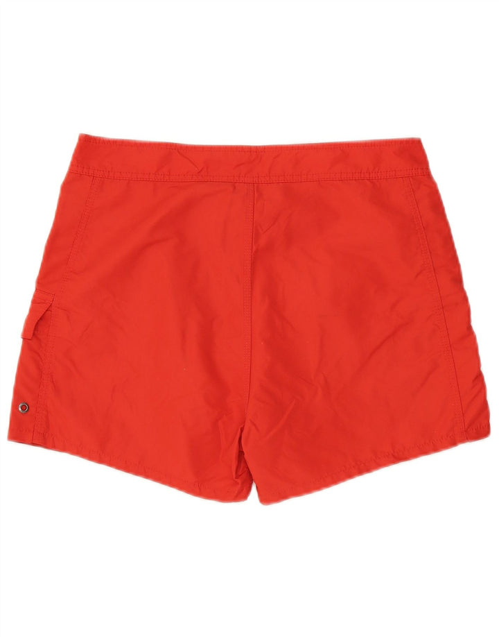 Pantaloncini da bagno grafici da uomo Sundek nylon rosso medio