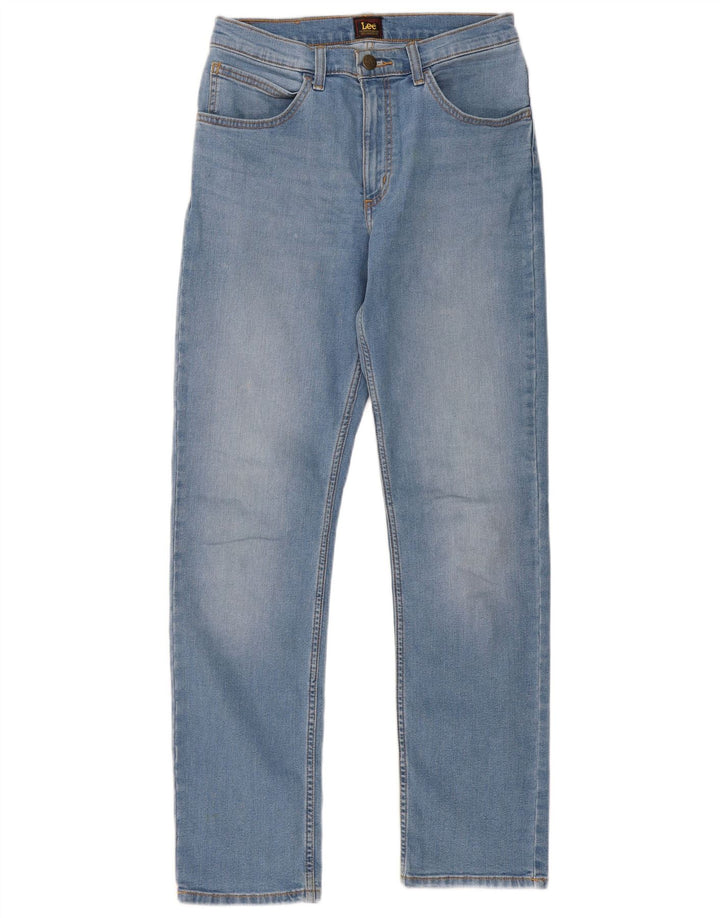 Jeans dritti da uomo Lee Brooklyn W30 L32 cotone blu