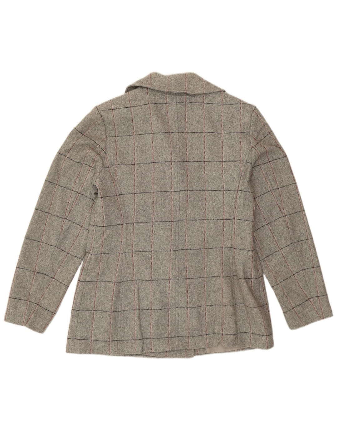 Giacca blazer da donna Marks & Spencer UK 12 grigio medio a quadri