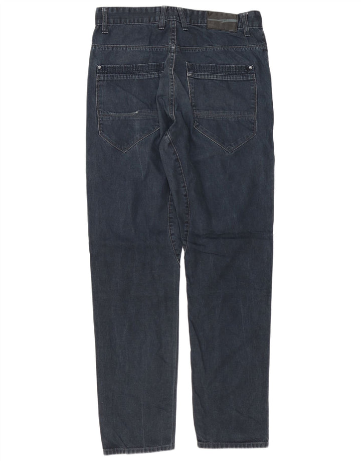 Jeans dritti da uomo Fishbone W32 L31 Blu Navy