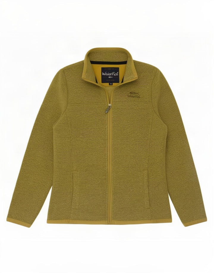 Giacca da tuta da donna Weird Fish UK 10 Small Verde Poliestere