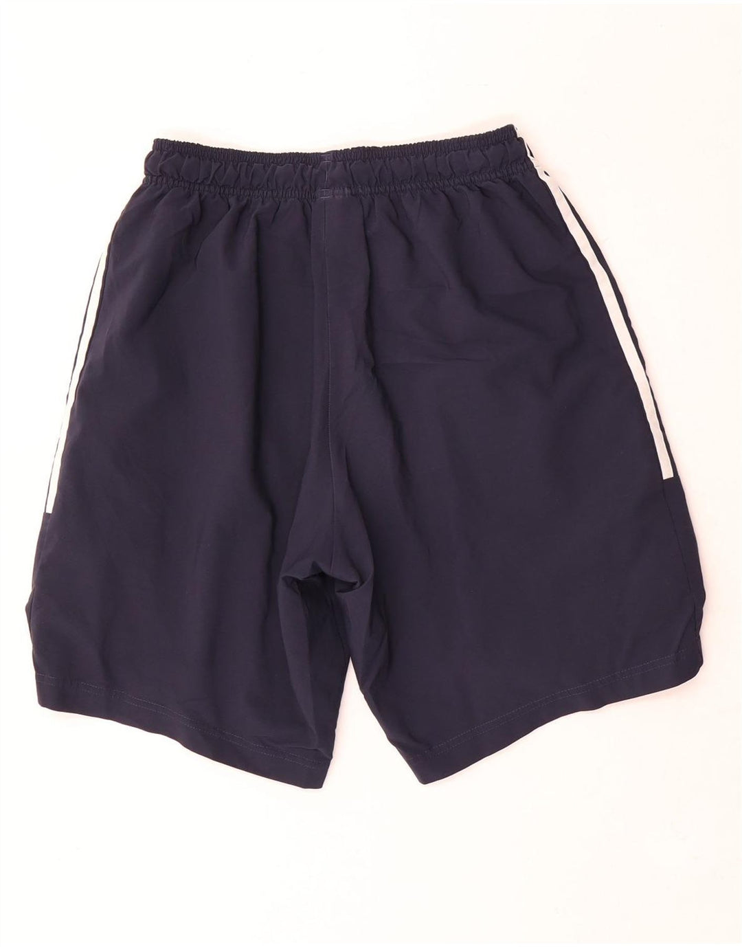 Pantaloncini sportivi da uomo Adidas piccoli in poliestere blu navy
