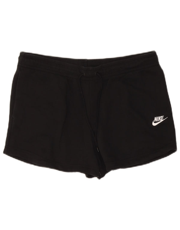 Pantaloncini sportivi da donna Nike UK 14 grandi sportivi in cotone nero