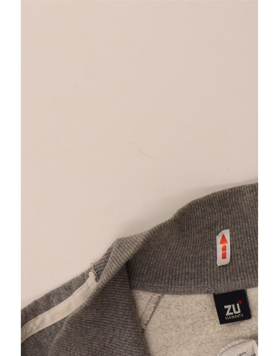 Zu Elements Giacca da tuta grafica da uomo 2XL Sport in cotone grigio