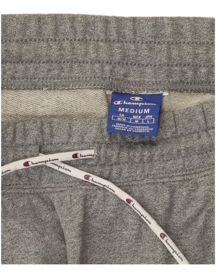 CHAMPION Pantaloni da tuta con grafica da donna Joggers UK 14 Grigio medio