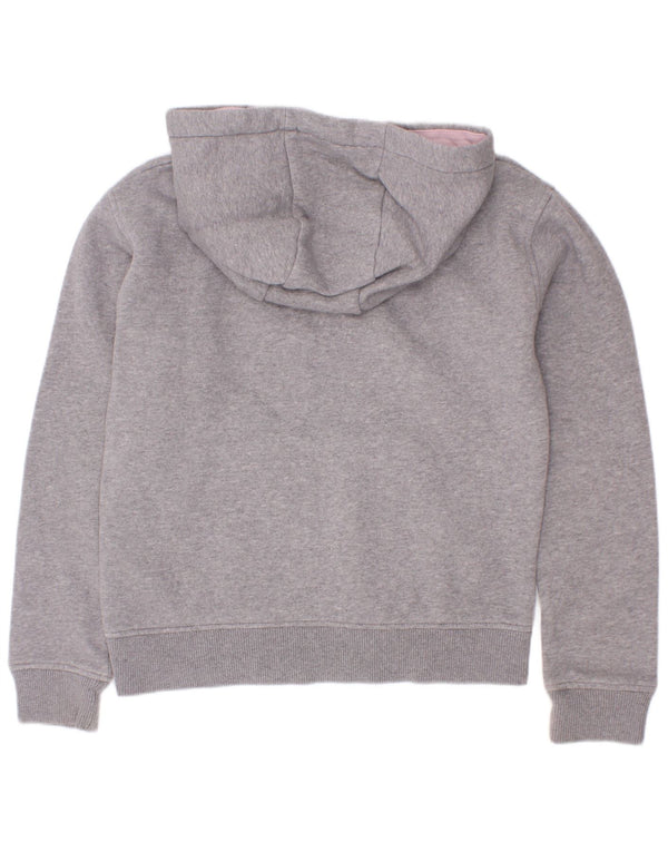 Maglione con cappuccio grafico per ragazze Jack Wills 8-9 anni in cotone grigio
