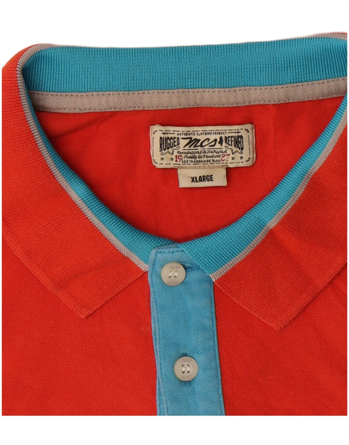 Polo da uomo Marlboro Classics XL arancione