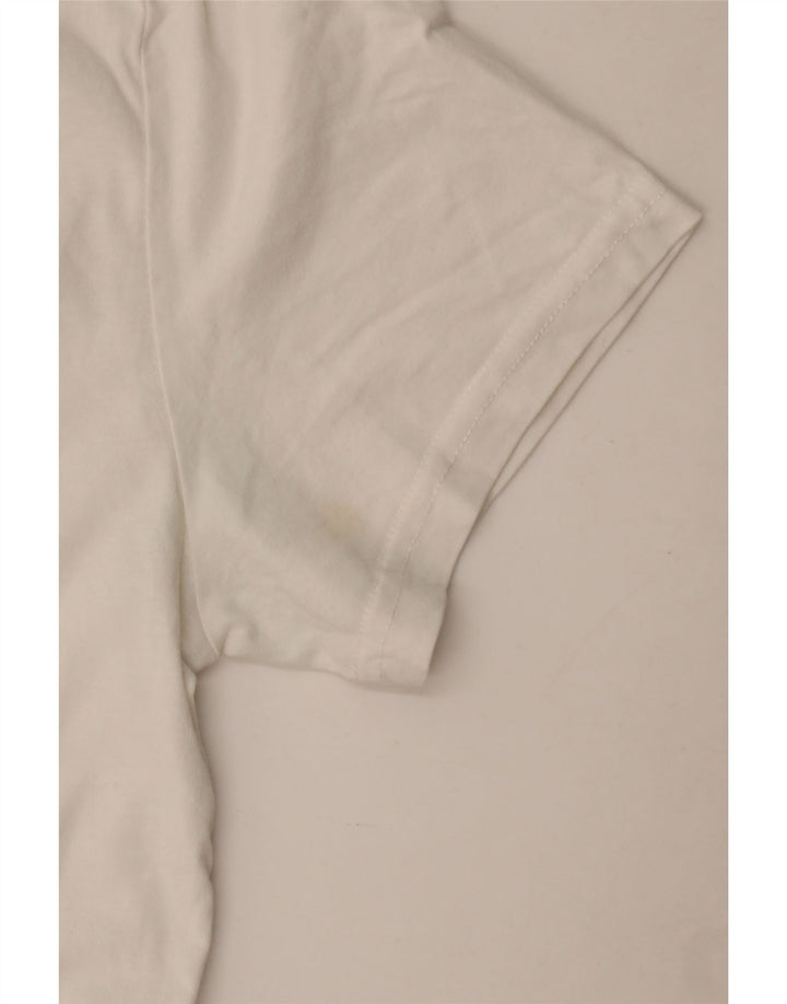T-shirt grafica da uomo Jack Wills Top in cotone bianco medio