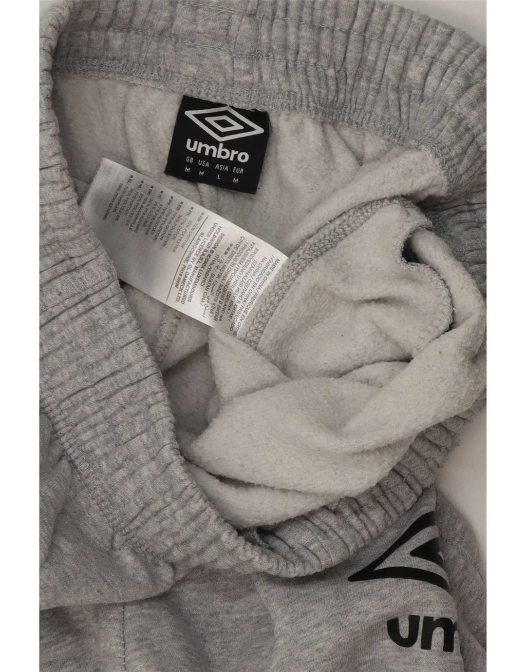Pantaloni da tuta da uomo Umbro Joggers Cotone screziato grigio medio