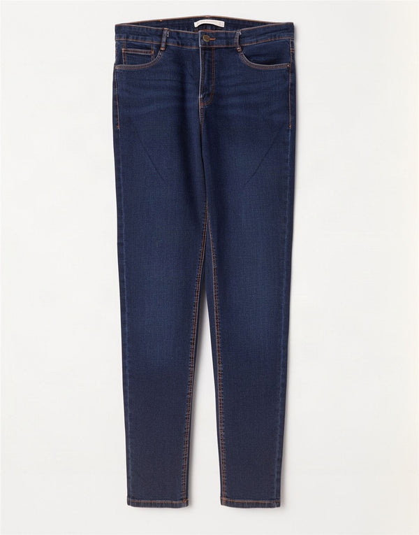 Jeans skinny Trafaluc da donna Zara EU 42 Large W32 L28 Cotone blu