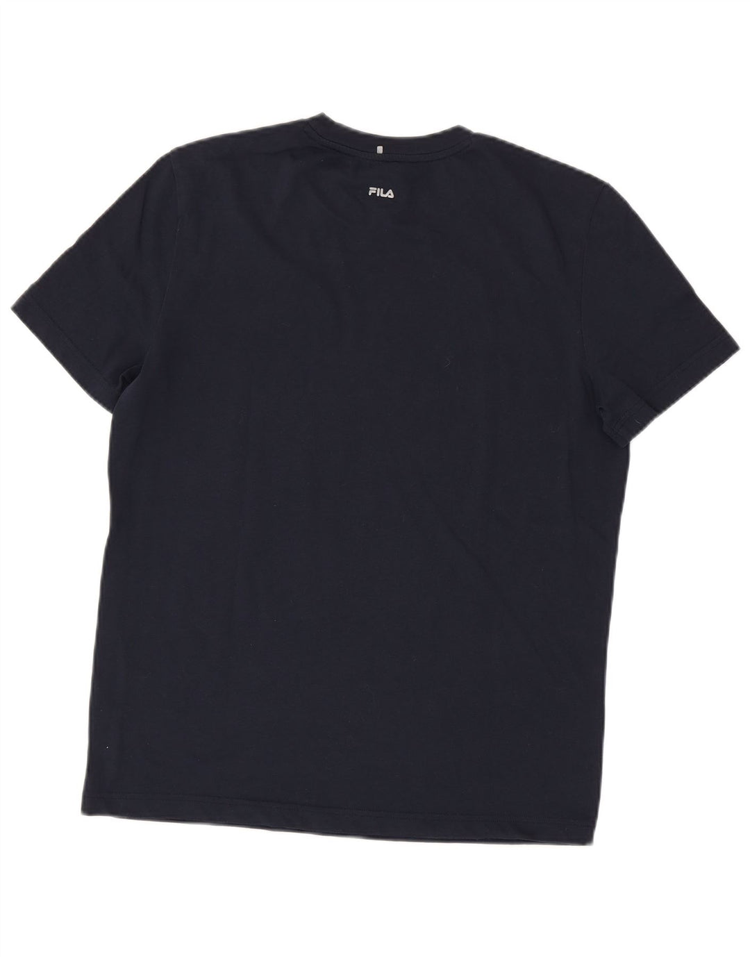 T-shirt grafica da uomo FILA Top Small blu navy